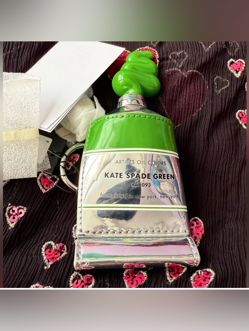 Kate Spade Squeeze Paint Tube Bag Charm